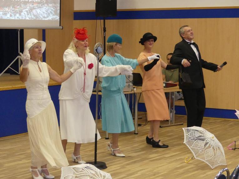 Vystoupení Slavonické tančírny